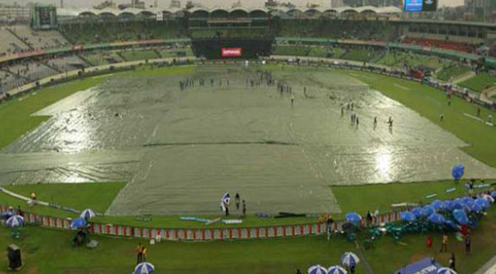 বৃষ্টি বিঘ্নিত ম্যাচে উইন্ডিজের টার্গেট ১১ ওভারে ৯১