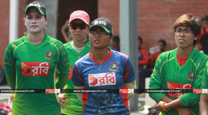 অনুশীলন সমস্যায় নারী ক্রিকেট দল