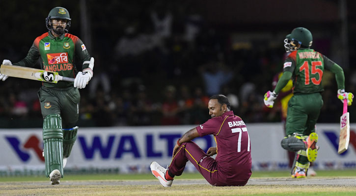 ক্যারিবিয়ানদের ১৮৫ রানের লক্ষ্য দিলো বাংলাদেশ