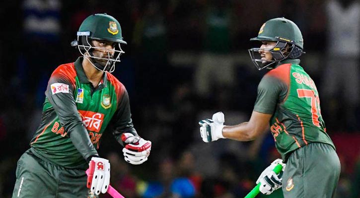 টি-২০ র‌্যাঙ্কিংয়ে সাকিব-তামিমের উন্নতি