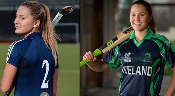 নারী ক্রিকেটারের হকিতে বিস্ময়কর সাফল্য