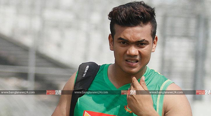 সুযোগের অপেক্ষায় থাকবেন চোটে পড়া তাসকিন