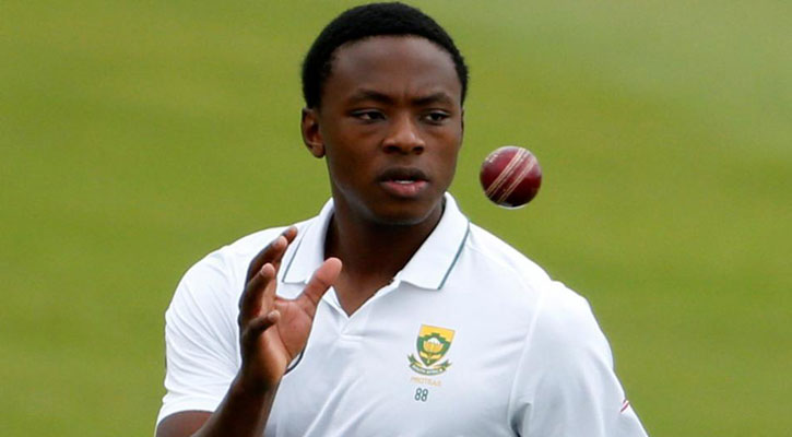 উইজডেনের বর্ষসেরা তরুণ ক্রিকেটার রাবাদা