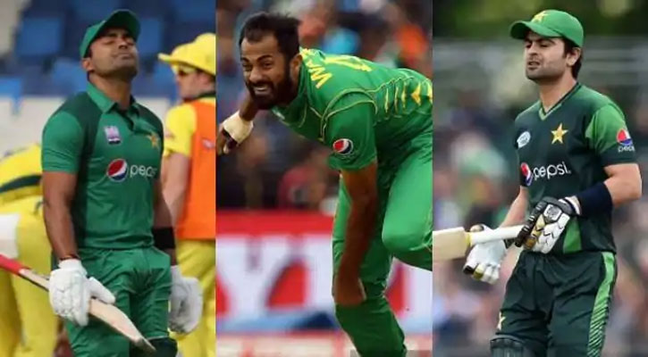 পাকিস্তানের সম্ভাব্য বিশ্বকাপ স্কোয়াডে নেই উমর-ওয়াহাব