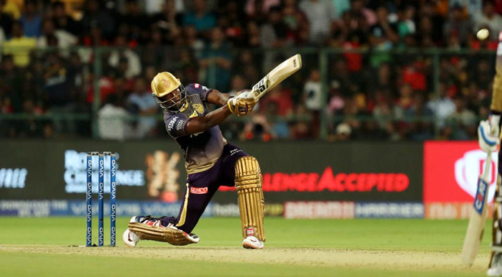 রাসেল ঝড়ে কলকাতার আরও একটি জয়