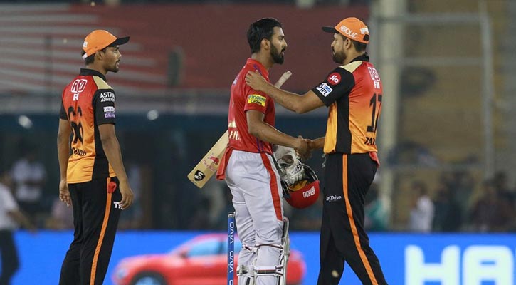 পাঞ্জাবকে সহজে জিততে দিলো না হায়দ্রাবাদ