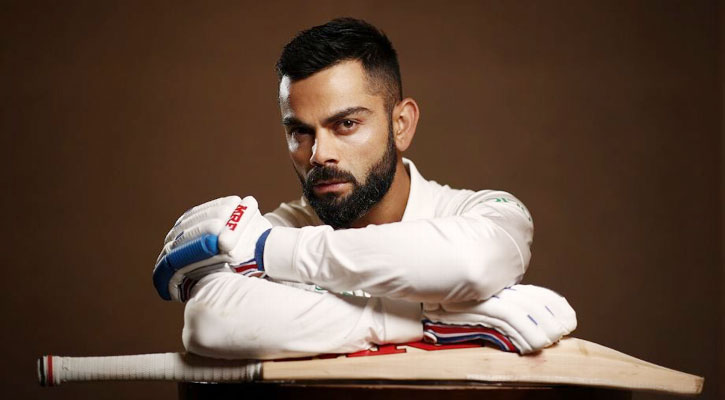 টানা তৃতীয়বার উইজডেনের শীর্ষ ক্রিকেটার কোহলি