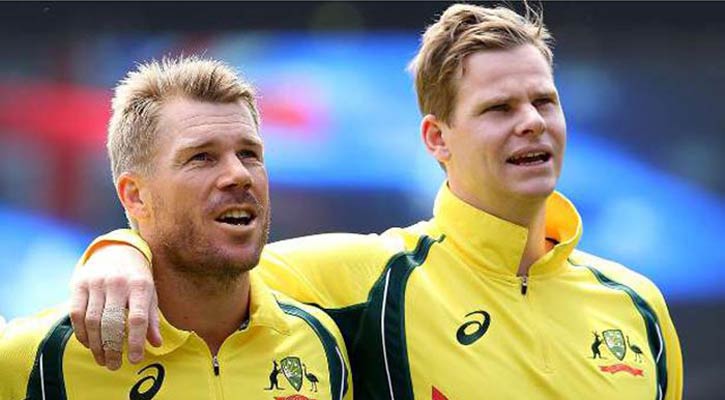 স্মিথ-ওয়ার্নারকে নিয়েই বিশ্বকাপে যাচ্ছে অস্ট্রেলিয়া 