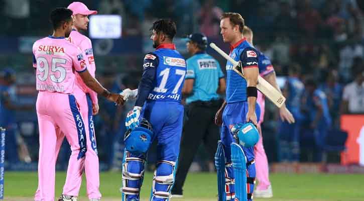 রাজস্থানকে হারিয়ে শীর্ষে দিল্লি