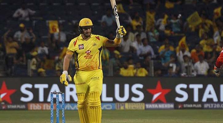 ওয়াটসন ঝড়ে সাকিবের ফেরাটা সুখকর হলো না