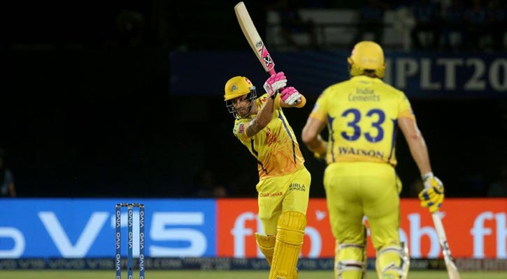 দিল্লিকে হারিয়ে ফাইনালে চেন্নাই