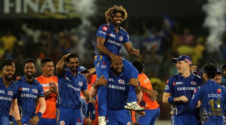 রোমাঞ্চকর ফাইনালে চেন্নাইকে হারিয়ে মুম্বাইয়ের রেকর্ড