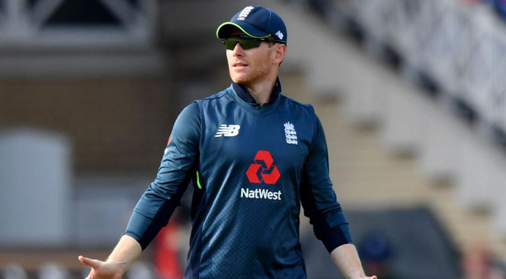 এক ম্যাচ নিষিদ্ধ ইংলিশ অধিনায়ক মরগান