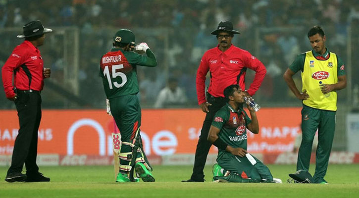 অসুস্থ হয়ে বমি করলেও হাল ছাড়েননি সৌম্যরা