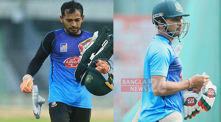 মুশফিককে রেখেই দল ঘোষণা, যোগ হলেন সৌম্য