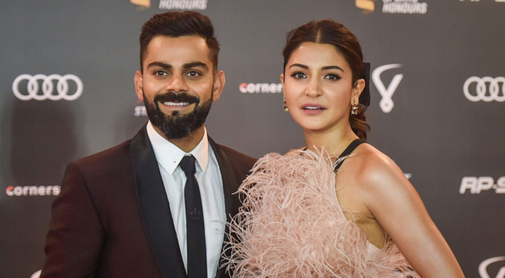 করোনা রোধে এক হলেন কোহলি-আনুশকা