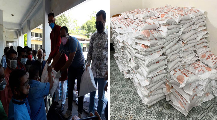 করোনা: ৫শ’ দরিদ্র পরিবারের পাশে দাঁড়ালেন মাশরাফি