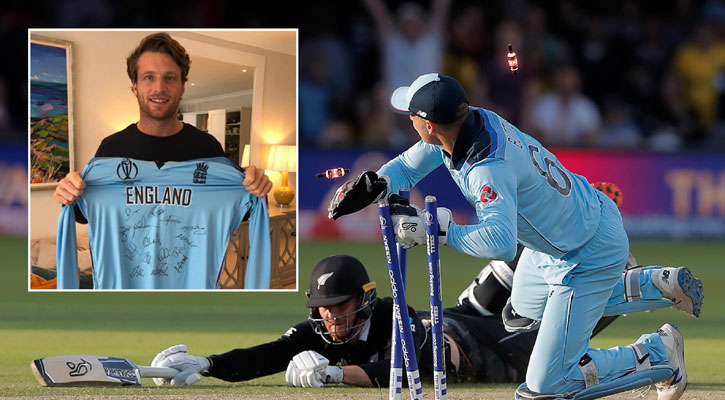 করোনা: বিশ্বকাপ ফাইনালে পরা জার্সি নিলামে তুললেন বাটলার