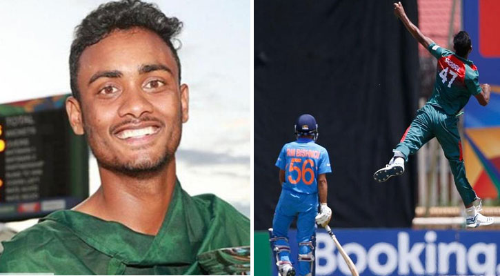 বিশ্বের এক নাম্বার বোলার হতে চান বিশ্বকাপজয়ী শরিফুল