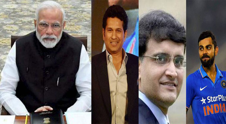 করোনা যুদ্ধে শচীন-সৌরভ-কোহলির সঙ্গে কথা বলবেন মোদী