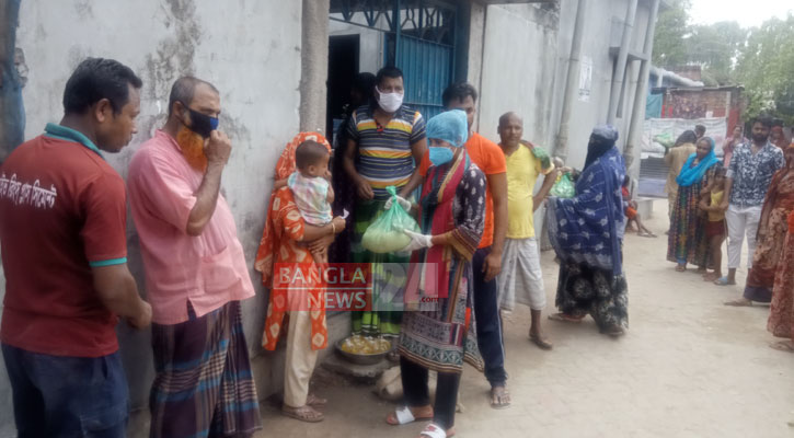 নিম্ন আয়ের মানুষের পাশে দাঁড়ানোর আহ্বান ক্রিকেটার সালমার