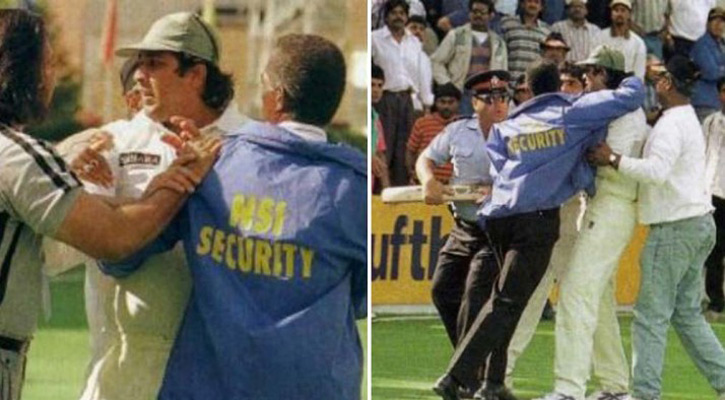 আজহারের স্ত্রীকে গালমন্দ, দর্শক পেটাতে গিয়েছিলেন ইনজামাম