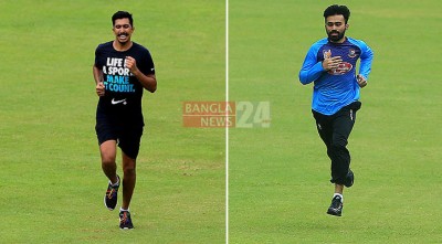 অনুশীলনে যোগ দিলেন সৌম্য-সাদমান