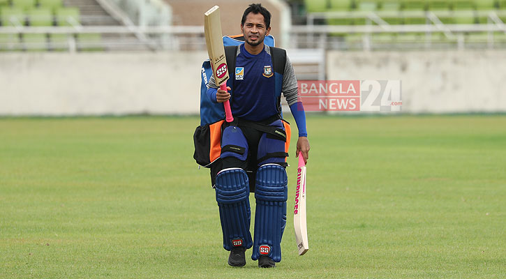মঙ্গলবার থেকে বগুড়ায় অনুশীলন করবেন মুশফিক