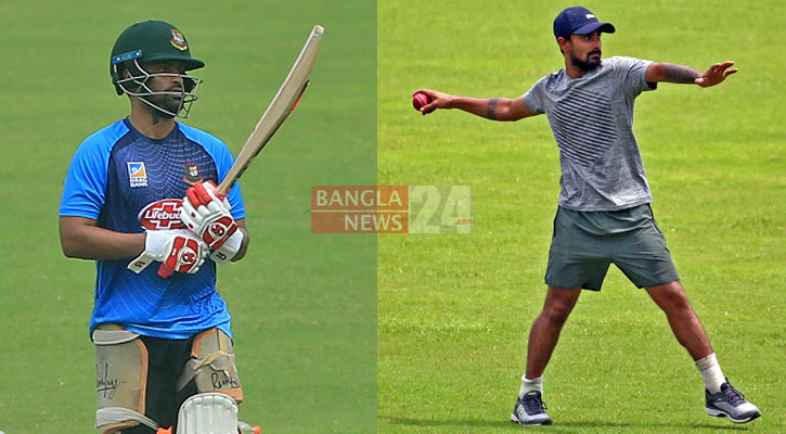 দীর্ঘদিন পর ব্যাট হাতে সেন্টার উইকেটে তামিম-লিটনরা