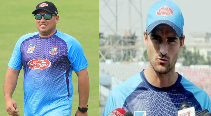 ঢাকায় ফিরলেন প্রধান কোচ ডমিঙ্গো ও ফিল্ডিং কোচ কুক