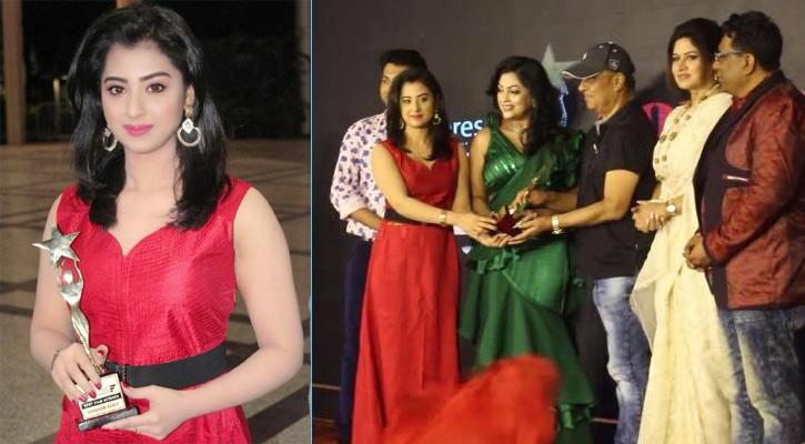 আইকনিক স্টার অ্যাওয়ার্ড পেলেন বুবলী