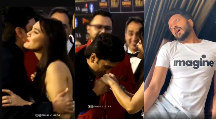 প্রীতিকে রিতেশের চুমু, রেগে স্বামীর কী দশা করলেন জেনেলিয়া!