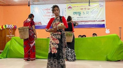 মঞ্চস্থ হলো ‘বঙ্গবন্ধু ও চা শ্রমিক’