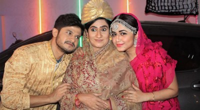 জামাই বনাম শাশুড়ির কমেডিতে ফারিয়া, নিলয় ও মনিরা মিঠু