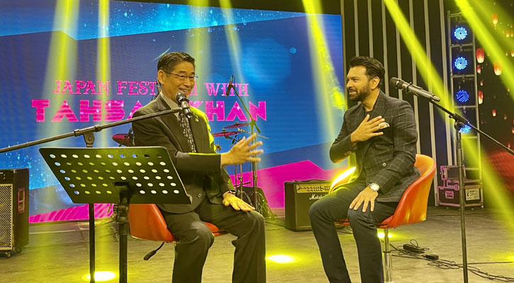 জাপান ফেস্টে তাহসান খান