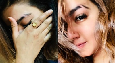 ভ্রু কেটে নতুন লুকে মাহি