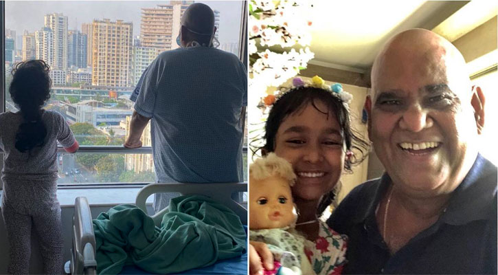 মেয়েকে হাসপাতালে রেখে বাসায় ফিরলেন সতীশ কৌশিক