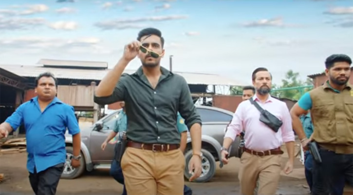 ধুন্ধুমার অ্যাকশনে নজর কাড়লো সিয়াম-পূজার ‘শান’ টিজার