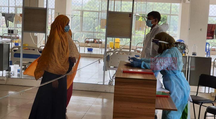 করোনারোগীদের নিয়েই ঈদ ডিএনসিসি হাসপাতালের স্বাস্থ্যকর্মীদের