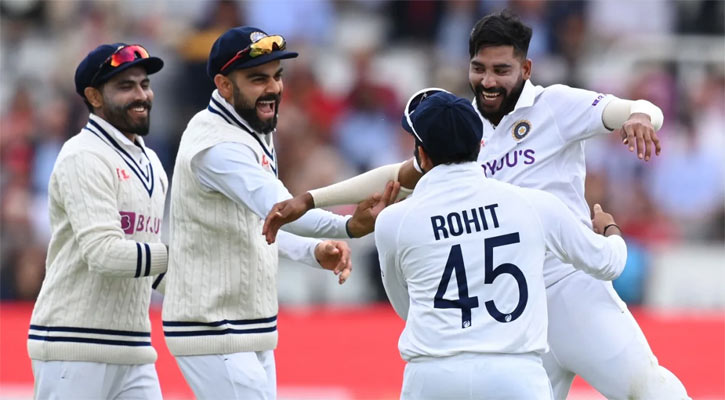 দ্বিতীয় দিন শেষে বেশ এগিয়ে ভারত