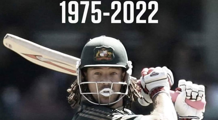 সাইমন্ডসের মৃত্যুতে ক্রীড়া বিশ্বের শোক