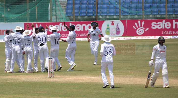 'কনকাশন সাব' হিসেবে নেমেই শান্তকে ফেরালেন রাজিথা