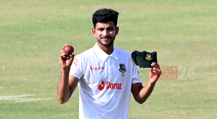 ইনজুরিতে ঢাকা টেস্ট থেকে ছিটকে গেলেন নাঈম