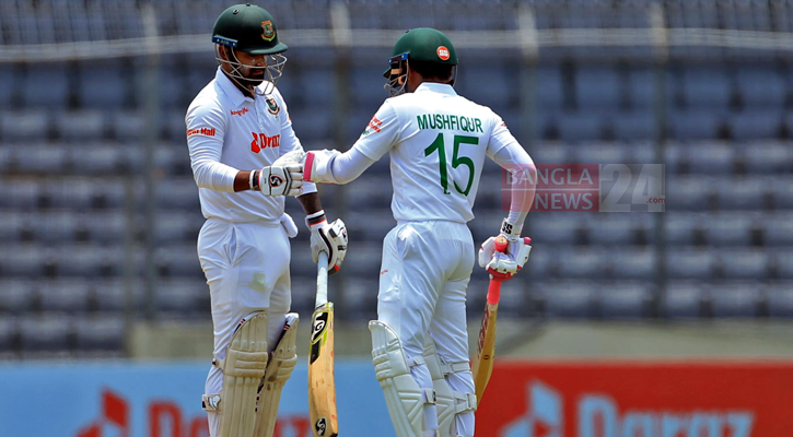 শুরুতে শূন্যের হিড়িক, বাকিটা মুশফিক-লিটনের লড়াই