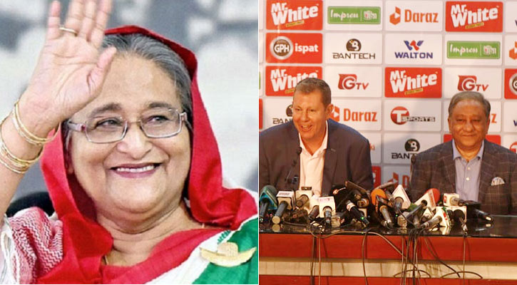 মুশফিক-লিটনকে প্রধানমন্ত্রীর অভিনন্দন