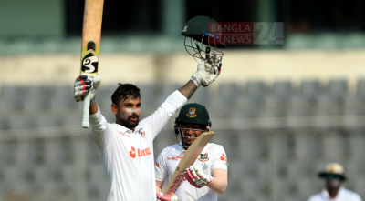 লিটন দাসের ‘পেইন্টিং’ সেঞ্চুরি