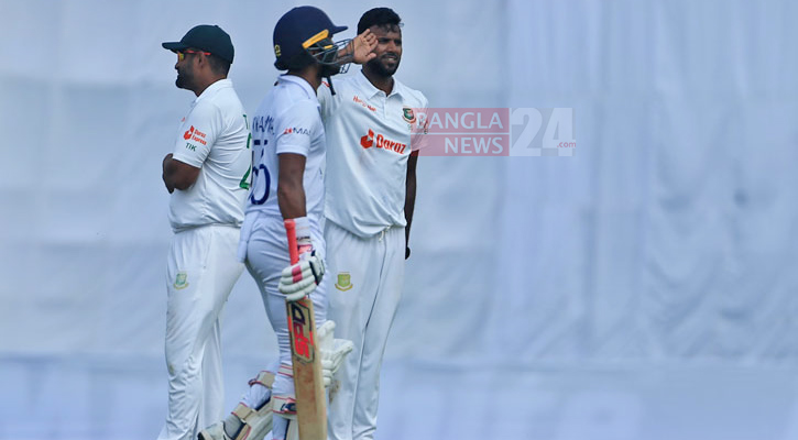 চান্ডিমালকে ফিরিয়ে ব্রেক-থ্রু এনে দিলেন এবাদত