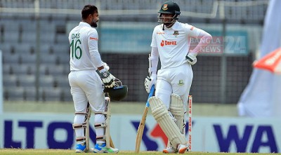 সাকিবের ফিফটি ও লিটনের ২ হাজারে লিড বাংলাদেশের