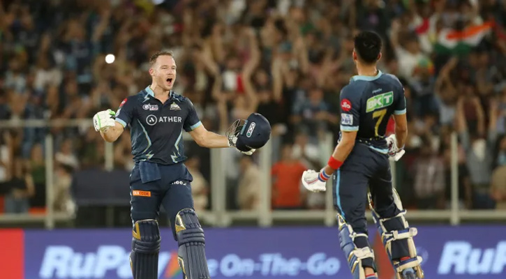 অভিষেকেই বাজিমাত, আইপিএলের নতুন চ্যাম্পিয়ন গুজরাট