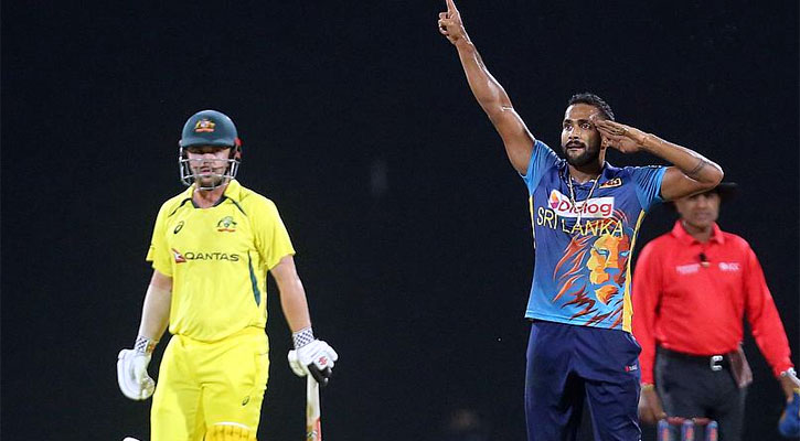 অস্ট্রেলিয়ার বিপক্ষে দারুণ জয়ে সমতায় শ্রীলঙ্কা